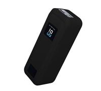 kwmobile Estuche Compatible con Anker Prime Power Bank 20000mAh 220W Funda - Case Protector de Silicona para Power Bank - Protección Antigolpes para Batería Externa - Negro