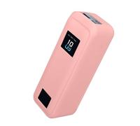 kwmobile Estuche Compatible con Anker Prime Power Bank 20000mAh 220W Funda - Case Protector de Silicona para Power Bank - Protección Antigolpes para Batería Externa - Rosa Palo