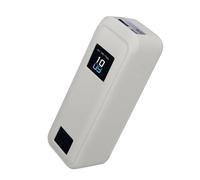 kwmobile Estuche Compatible con Anker Prime Power Bank 20000mAh 220W Funda - Case Protector de Silicona para Power Bank - Protección Antigolpes para Batería Externa - Gris