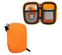 kwmobile Estuche Universal para Cascos - Funda de Neopreno para Auriculares con Cremallera Bolsillo y Colgante - 6 x 9 CM