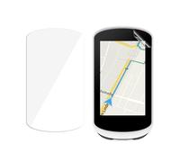 kwmobile Film Protector Compatible con Garmin Edge Explore Protector de Pantalla - 2X Film para Pantalla de GPS Bici - Antigolpes y Antihuellas