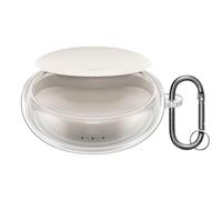 kwmobile Funda Auriculares Compatible con Anker Soundcore Sleep A20 - Estuche Protector Duro de 2 Piezas - Transparente