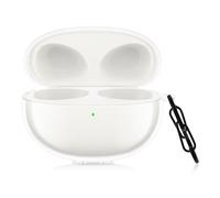 kwmobile Funda Auriculares Compatible con Realme Realme Buds Air 5 Pro - Estuche Protector Duro de 2 Piezas - Transparente