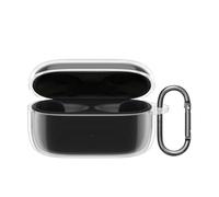 kwmobile Funda Auriculares Compatible con Technics EAH-AZ100 - Estuche Protector Duro de 2 Piezas - Transparente