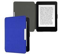 kwmobile Funda Compatible con Amazon Kindle Paperwhite (2012-2017) - Carcasa para e-Book de Cierre magnético - Case en Azul