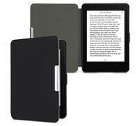 kwmobile Funda Compatible con Amazon Kindle Paperwhite - Carcasa para e-Book de Cierre magnético - Case en Negro