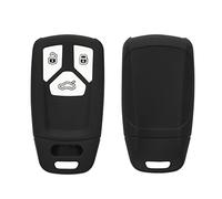 kwmobile Funda Compatible con Audi Llave de Coche Smartkey - Carcasa Protectora de Silicona para Llave de Coche - Case en Negro Mate