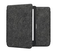 kwmobile Funda Compatible con e-Reader Kobo Clara 2E -Case Plegable de Fieltro en Farbe