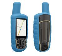 kwmobile Funda Compatible con Garmin GPSMAP 65/62 / 62S / 62SC - Carcasa de Silicona para navegador GPS - Cover Azul
