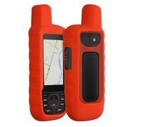 kwmobile Funda Compatible con Garmin GPSMAP 66i / GPSMAP 67i - Carcasa de Silicona para navegador GPS - Cover Naranja
