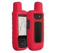 kwmobile Funda Compatible con Garmin GPSMAP 66i / GPSMAP 67i - Carcasa de Silicona para navegador GPS - Cover Rojo
