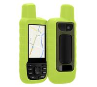kwmobile Funda Compatible con Garmin GPSMAP 66sr / GPSMAP 67 - Carcasa de Silicona para navegador GPS - Cover Amarillo neón