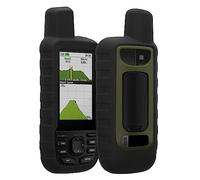 kwmobile Funda Compatible con Garmin GPSMAP 66sr / GPSMAP 67 - Carcasa de Silicona para navegador GPS - Cover Negro