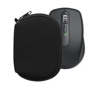 kwmobile Funda Compatible con Logitech MX Anywhere 3 / Anywhere 3S - Estuche de Neopreno con Cremallera para ratón - Carcasa en Negro