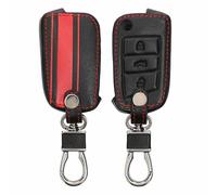 kwmobile Funda Compatible con VW Golf 7 MK7 Llave de Coche de 3 Botones - Cubierta de Cuero sintético - Case para Mando y Control de Auto Rally
