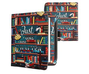 kwmobile Funda de Cuero sintético Compatible con Pocketbook Era/Era Color - Bolsillo y Agarre - Solo un capítulo más