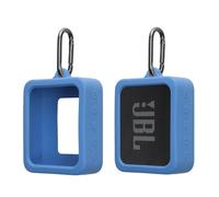 kwmobile Funda de Silicona Compatible con JBL Go Essential - Estuche Protector para Mini Altavoz - Azul