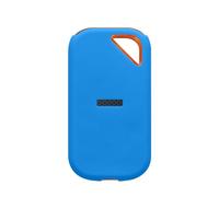 kwmobile Funda de Silicona Compatible con Sandisk E81 SSD (Not for E61) - Protector para Disco Duro SSD - Azul