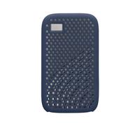 kwmobile Funda de Silicona Compatible con WD My Passport SSD 500GB / 1T / 2T / 4T - Protector para Disco Duro SSD - Azul Oscuro