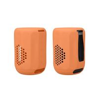 kwmobile Funda de Silicona Compatible con Xiaomi Bluetooth Speaker Mini - Estuche Protector para Mini Altavoz - Naranja