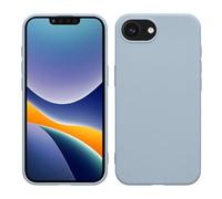 kwmobile Funda para Apple iPhone 17e / iPhone 16e Carcasa - Ultrafina de TPU y Silicona con Bordes elevados anticaídas - Azul Claro Mate