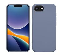 kwmobile Funda para Apple iPhone 17e / iPhone 16e Carcasa - Ultrafina de TPU y Silicona con Bordes elevados anticaídas - Gris Lavanda Mate