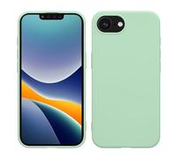 kwmobile Funda para Apple iPhone 17e / iPhone 16e Carcasa - Ultrafina de TPU y Silicona con Bordes elevados anticaídas - Menta Mate