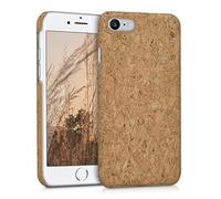 kwmobile Funda para Apple iPhone SE (2022/2020) / 8/7 - Carcasa Protectora de Corcho para teléfono móvil - Cover Trasero rígido y Resistente