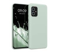 kwmobile Funda para ASUS Zenfone 8 Carcasa - Ultrafina de TPU y Silicona con Bordes elevados anticaídas - Menta Cool