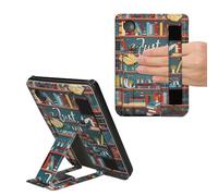 kwmobile Funda para e-Reader Kobo Clara 2E Case - Carcasa para E-Book con Soporte Magnético y Cinta de Mano y Cierre Magnético - Solo un capítulo más