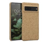 kwmobile Funda para Google Pixel 7 - Carcasa Protectora de Corcho para teléfono móvil - Cover Trasero rígido y Resistente