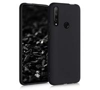 kwmobile Funda para Honor 9X (EU-Version) Carcasa - Ultrafina de TPU y Silicona con Bordes elevados anticaídas - Negro Mate