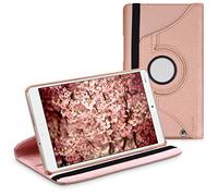 kwmobile Funda para Huawei MediaPad M3 8.4 - Carcasa [360 grados] de [cuero sintético] para tablet en [oro rosa]