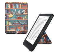 kwmobile Funda para Kobo Clara BW/Colour - Funda Plegable para Lector electrónico en Multicolor - Solo un capítulo más