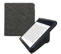 kwmobile Funda para Kobo Libra Colour - Funda para Lector electrónico en Gris Oscuro