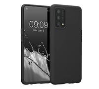 kwmobile Funda para Realme GT Master Edition Carcasa - Ultrafina de TPU y Silicona con Bordes elevados anticaídas - Negro Mate