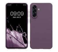 kwmobile Funda para Samsung Galaxy A56 5G Carcasa - Ultrafina de TPU y Silicona con Bordes elevados anticaídas - Iris pálido