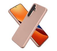 kwmobile Funda para Samsung Galaxy S25 FE Carcasa - Case TPU y Silicona Ultrafino - Antigolpes con Bordes elevados - Apto Carga inalámbrica - Oro Rosa Metalizado