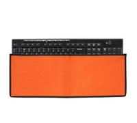 kwmobile Funda para Teclado Compatible con Logitech MK270 Wireless Estuche para Teclado con Cremallera - Naranja