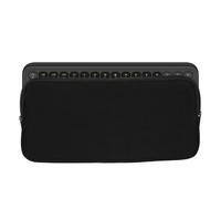 kwmobile Funda para Teclado Compatible con Logitech Pop Icon Keys - Estuche de Neopreno con Cremallera - Negro
