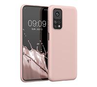 kwmobile Funda para Xiaomi Mi 10T / Mi 10T Pro Carcasa - Ultrafina de TPU y Silicona con Bordes elevados anticaídas - Rosa Vintage