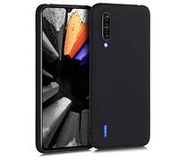 kwmobile Funda para Xiaomi Mi 9 Lite Carcasa - Ultrafina de TPU y Silicona con Bordes elevados anticaídas - Negro Mate