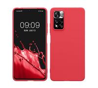 kwmobile Funda para Xiaomi Redmi Note 11 Pro/Redmi Note 12 Pro 4G Carcasa - Ultrafina de TPU y Silicona con Bordes elevados anticaídas - Amazing Pink