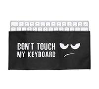 kwmobile Funda Protectora para Teclado Apple Magic Keyboard - Cubierta para el Polvo o Salpicaduras con Don't Touch my Keyboard