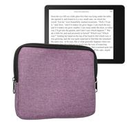 kwmobile Funda Universal para E-Book - Estuche de Tela con Cierre de Cremallera para Libro Electrónico de 7 Pulgadas - Bolsa Protectora para Ebook con Correa de Mano