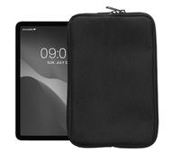 kwmobile Funda Universal para Tablet - Estuche de Tela con Cierre de Cremallera para Tableta de 9,7 a 11 Pulgadas - Bolsa Protectora para Tablet con Correa de Mano