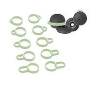 kwmobile Ganchos compatibles con Sony Linkbuds WF-L900 - Set de 5X Gancho para Cascos inalámbricos - Verde