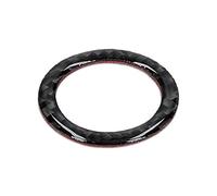 kwmobile Marco para botón de Arranque Compatible con BMW BMW Serie 3 E90/E91/E92/E93 - Anillo en Negro