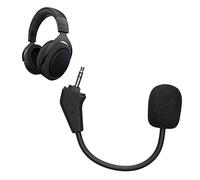 kwmobile Micrófono Compatible con Corsair HS50 HS60 HS60 Pro HS70 HS70 Pro HS75 - Microfono Repuesto para Auriculares Gaming - Negro