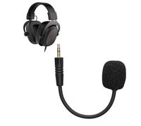 kwmobile Micrófono Compatible con Havit H2002D - Microfono Repuesto para Auriculares Gaming - Negro